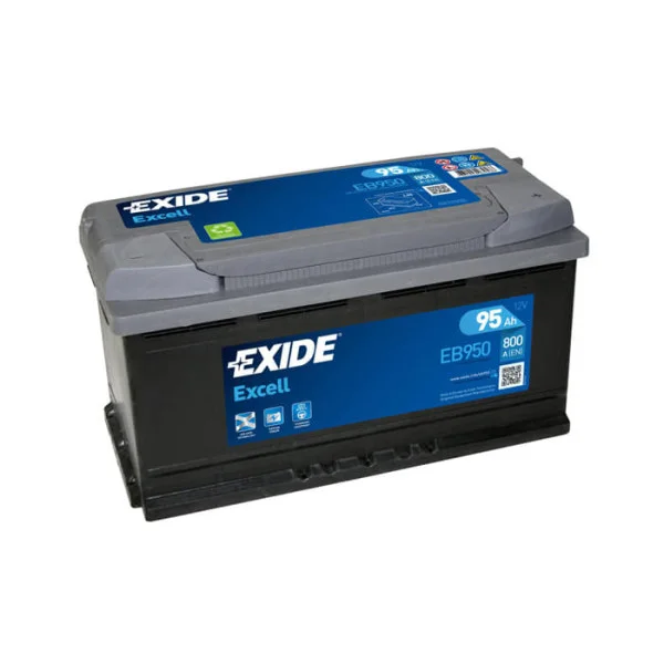 Автомобільний акумулятор Exide Excell 95Ah 800A EB950 R+